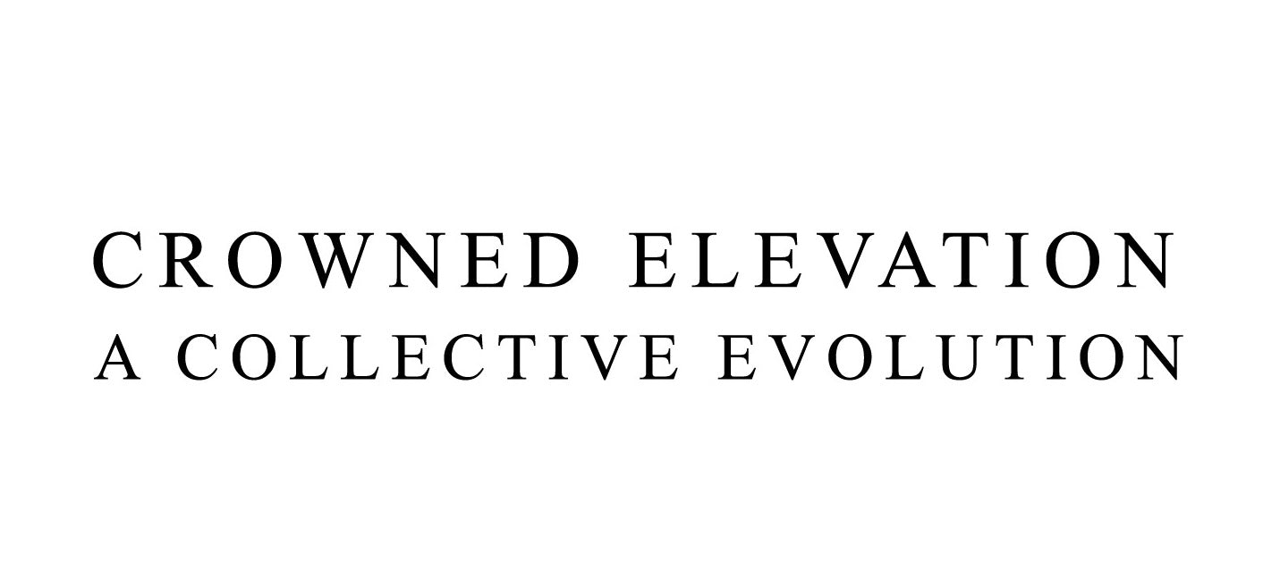 Crowned Elevation's Signature | White & Red Beanie