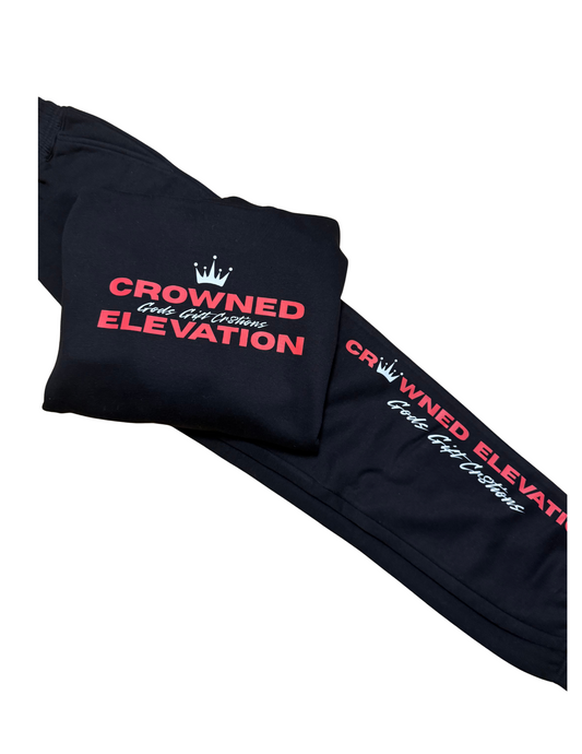 Crowned Elevation X Gods Gift Cr8tions Sweat Suit