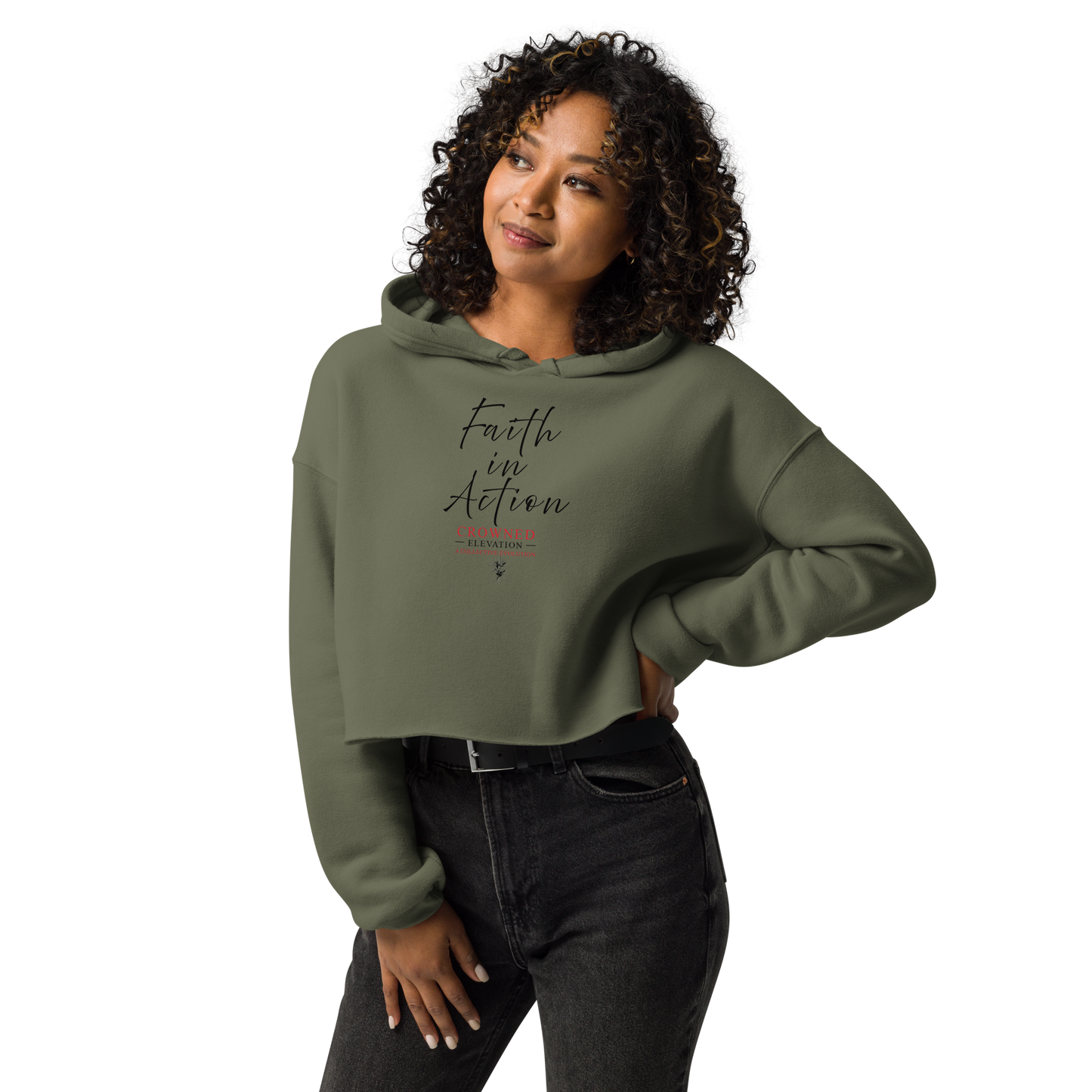 FIA | Women's Crop Hoodie